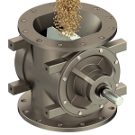 How rotary airlock valves improve efficiency in bulk material handling?