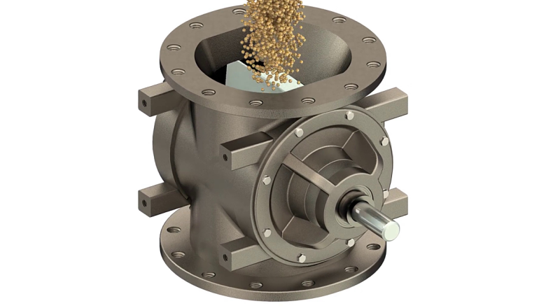 How rotary airlock valves improve efficiency in bulk material handling?